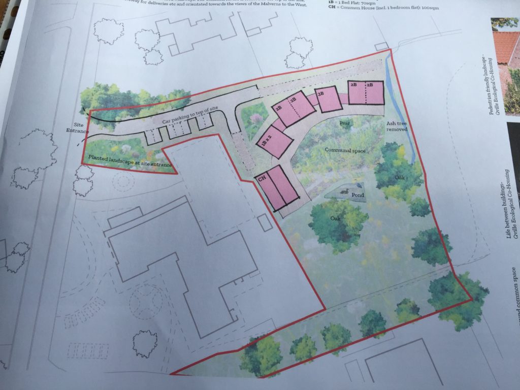 Malvern Hills Community Land Trust Site Boundary